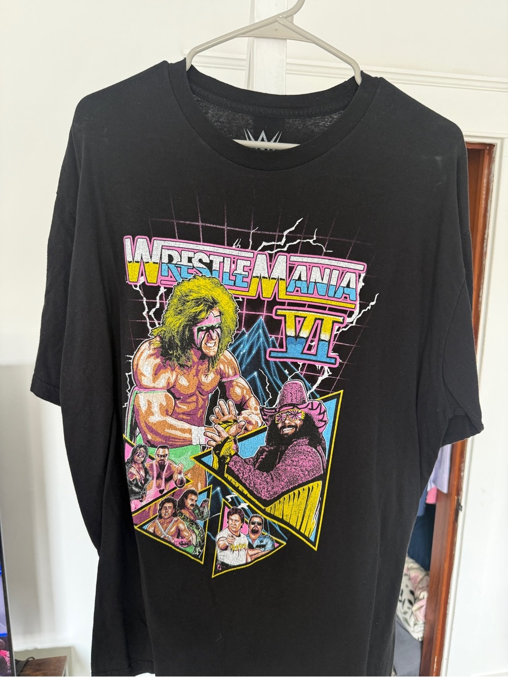 WrestleMania VI Graphic Tee - Black